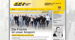 Desktop Screenshot of cct-logistik.de